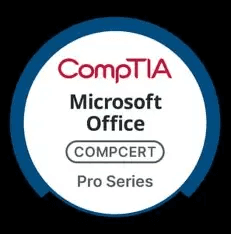CompTIA Office Pro certification badge